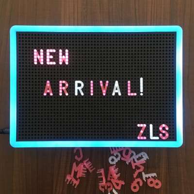 Led Light Up 3D Sign Letter Marquee Light Box